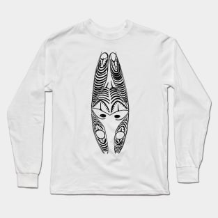 Papua New Guinean Traditional Art Long Sleeve T-Shirt